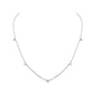 Goddess Collection - Silver Tron Necklace