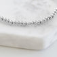 Goddess Collection - Silver Demi Bracelet 3mm