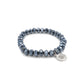 Halo Collection - Silver Indigo Bracelet