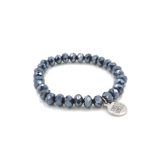 Halo Collection - Silver Indigo Bracelet