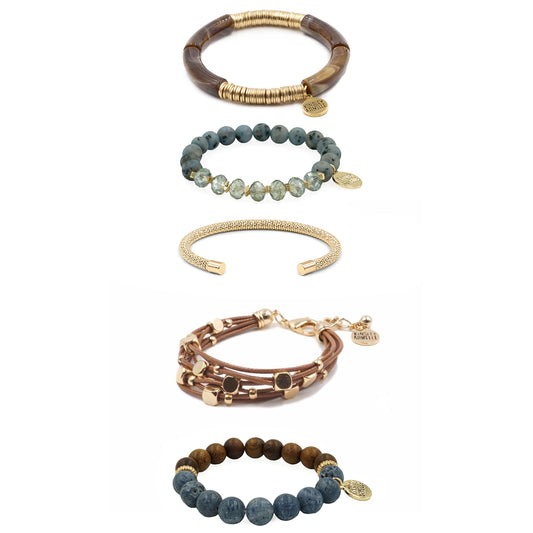 Helena Bracelet Stack