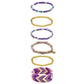 Herringbone Aster Bracelet Stack