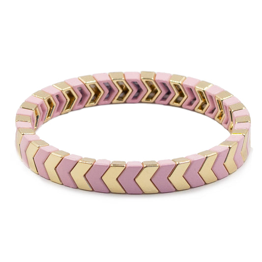 Herringbone Collection - Ballet Bracelet