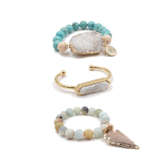 Indigo Bracelet Stack
