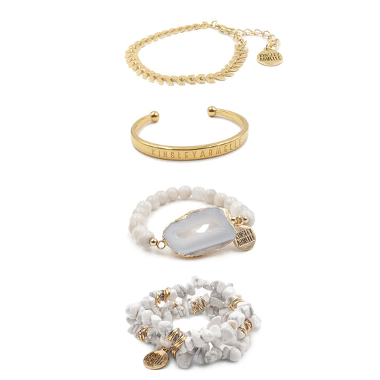 Ivory Bracelet Stack