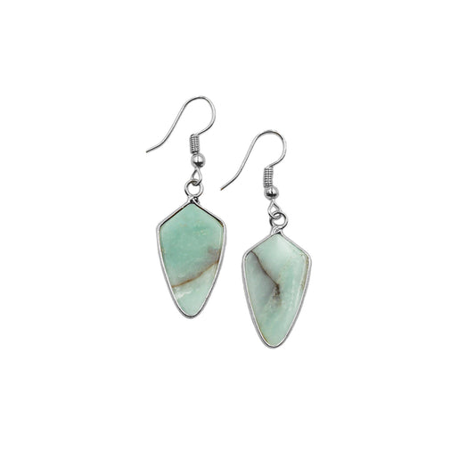 Ivy Collection - Silver Solar Earrings