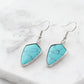 Ivy Collection - Silver Turquoise Earrings
