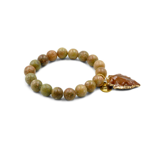 Jasper Collection - Briar Bracelet 10mm