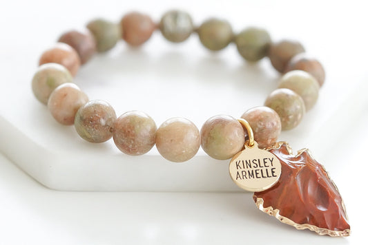 Jasper Collection - Briar Bracelet 10mm