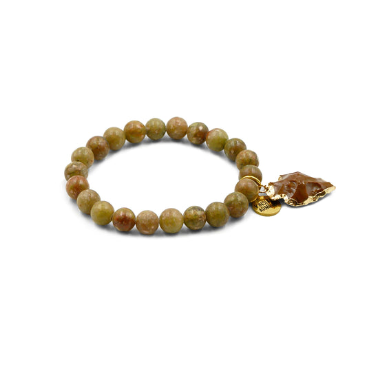 Jasper Collection - Briar Bracelet 8mm
