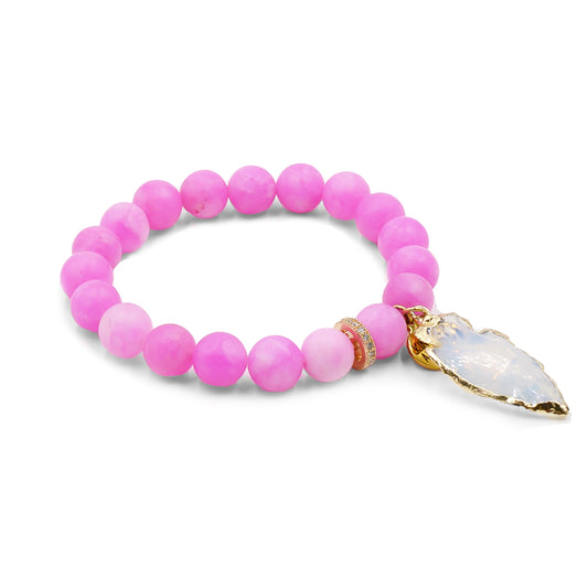 Jasper Collection - Fuchsia Bracelet
