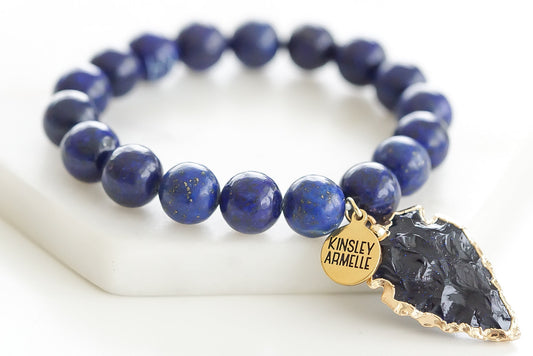 Jasper Collection - Indigo Bracelet 10mm