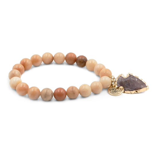 Jasper Collection - Old Rose Bracelet