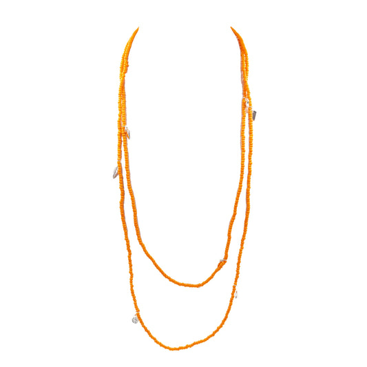 Jolene Collection - Silver Clementine Wrap Necklace