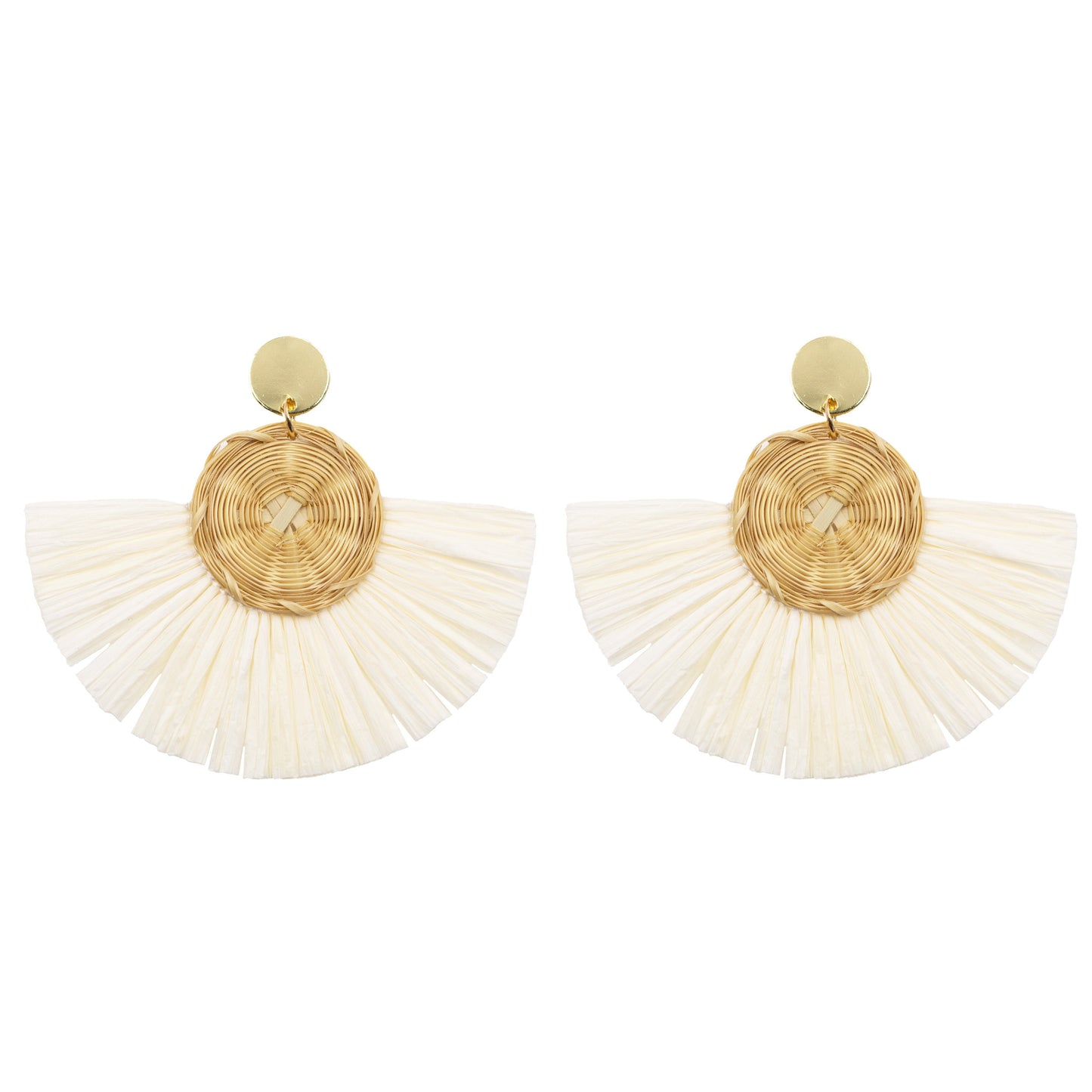 Kara Collection - Rattan Earrings