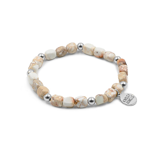 Keystone Collection - Silver Russet Bracelet