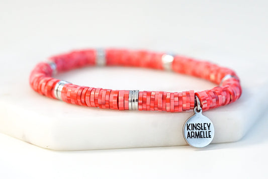 Lana Collection - Silver Dragonfruit Bracelet
