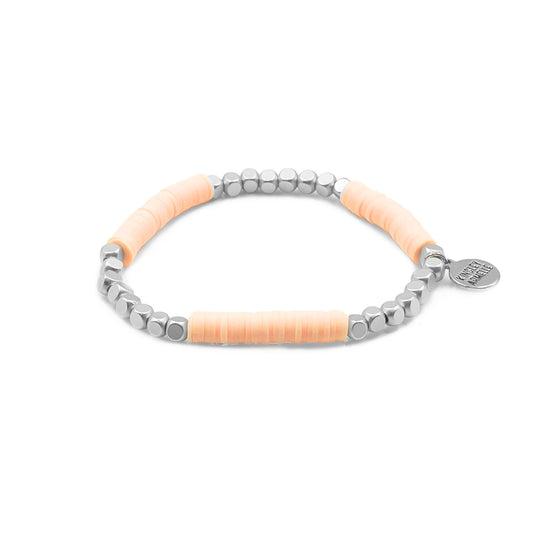 Livia Collection - Silver Sherbet Bracelet