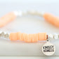 Livia Collection - Silver Sherbet Bracelet
