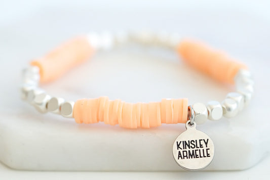 Livia Collection - Silver Sherbet Bracelet