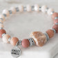 Lorelay Collection - Silver Coral Bracelet