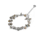 Luiza Collection - Silver Haze Wrap Bracelet