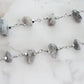 Luiza Collection - Silver Haze Wrap Bracelet