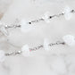 Luiza Collection - Silver Quartz Wrap Bracelet
