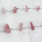 Luiza Collection - Silver Ruby Wrap Bracelet