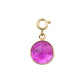 Maker Collection - Fuchsia Circle Charm