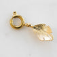 Maker Collection - Gold Leaf Charm