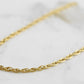 Maker Collection - Gold Twisted Ornate Necklace Chain