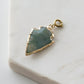 Maker Collection - Green Arrowhead Charm