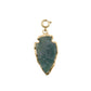 Maker Collection - Green Arrowhead Charm