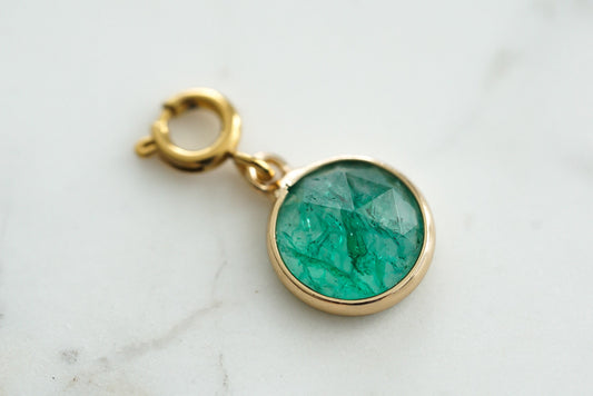 Maker Collection - Jade Circle Charm