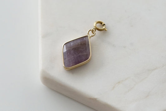 Maker Collection - Merlot Diamond Charm