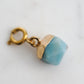 Maker Collection - Mint Icosahedron Charm