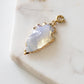 Maker Collection - Moonstone Arrowhead Charm