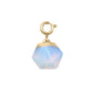 Maker Collection - Moonstone Icosahedron Charm