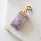 Maker Collection - Mulberry Raw Quartz Charm
