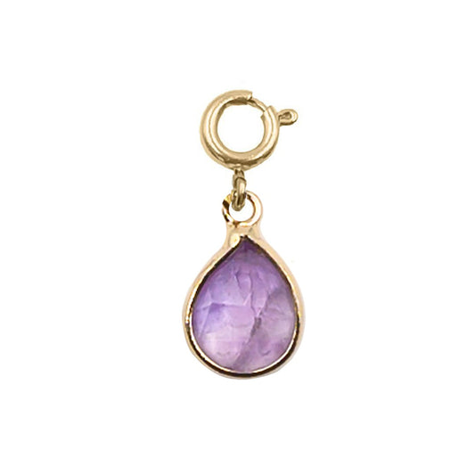 Maker Collection - Mulberry Tear Charm