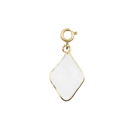 Maker Collection - Quartz Diamond Charm