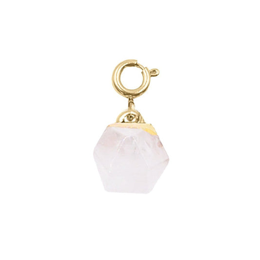 Maker Collection - Quartz Icosahedron Charm