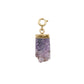 Maker Collection - Mulberry Raw Quartz Charm