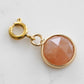 Maker Collection - Ruby Circle Charm