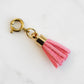Maker Collection - Scarlet Suede Tassel Charm