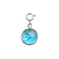 Maker Collection - Silver Azure Circle Charm