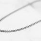 Maker Collection - Silver Curb Necklace Chain
