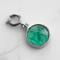 Maker Collection - Silver Jade Circle Charm