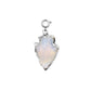Maker Collection - Silver Moonstone Arrowhead Charm